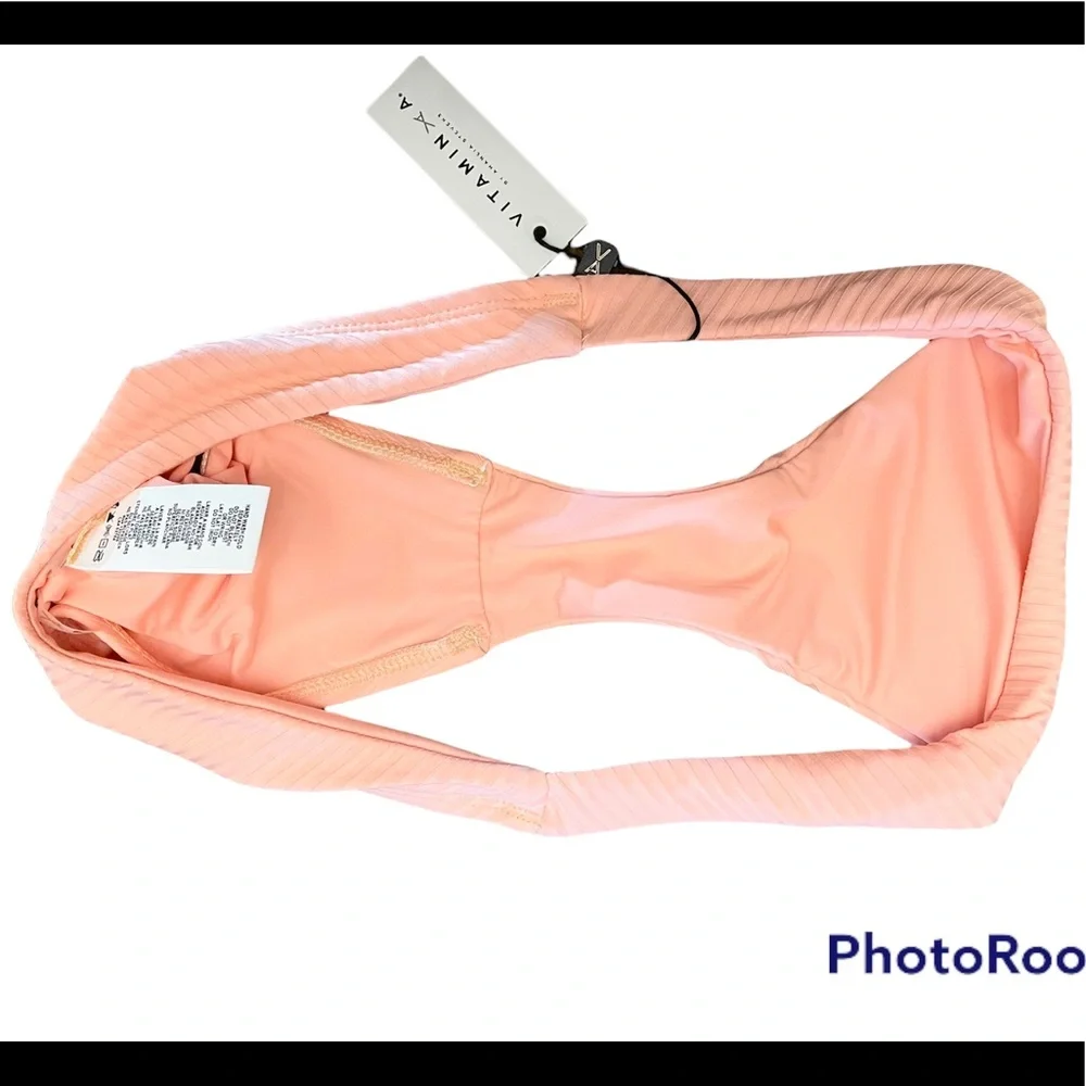 Vitamin A Swim Bottom California High Leg Cheeky